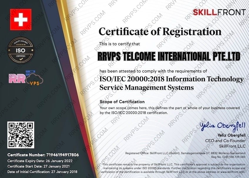 ISO20000 ITSMS